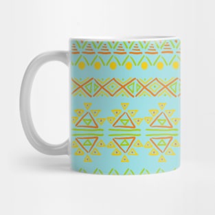 Set of geometric seamless patterns Mug